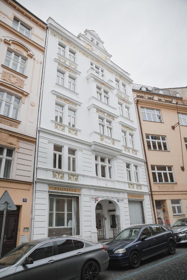 Skolska Winter Terrace Apartment Praag Buitenkant foto