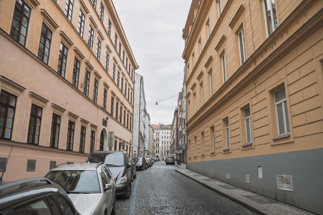 Skolska Winter Terrace Apartment Praag Buitenkant foto